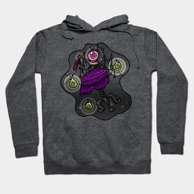 Seance Poltergeists Hoodie by Cookie Bear Creations